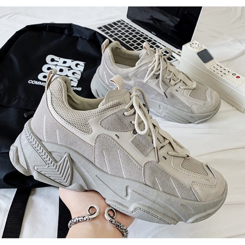 [Siêu Phẩm] [FreeShip] Giày thể thao nam, giày sneakers nam đế mũi tên Xám 903